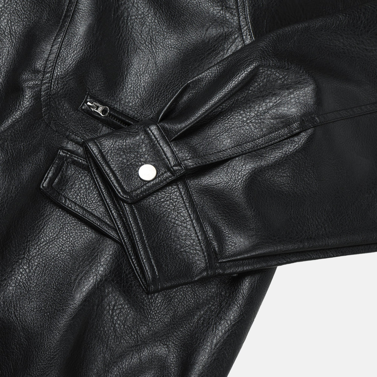 Leather-Look Zip Blouson