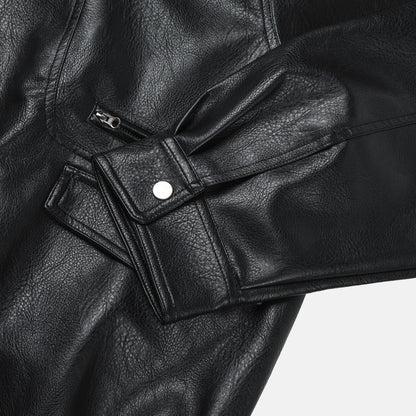 Leather-Look Zip Blouson