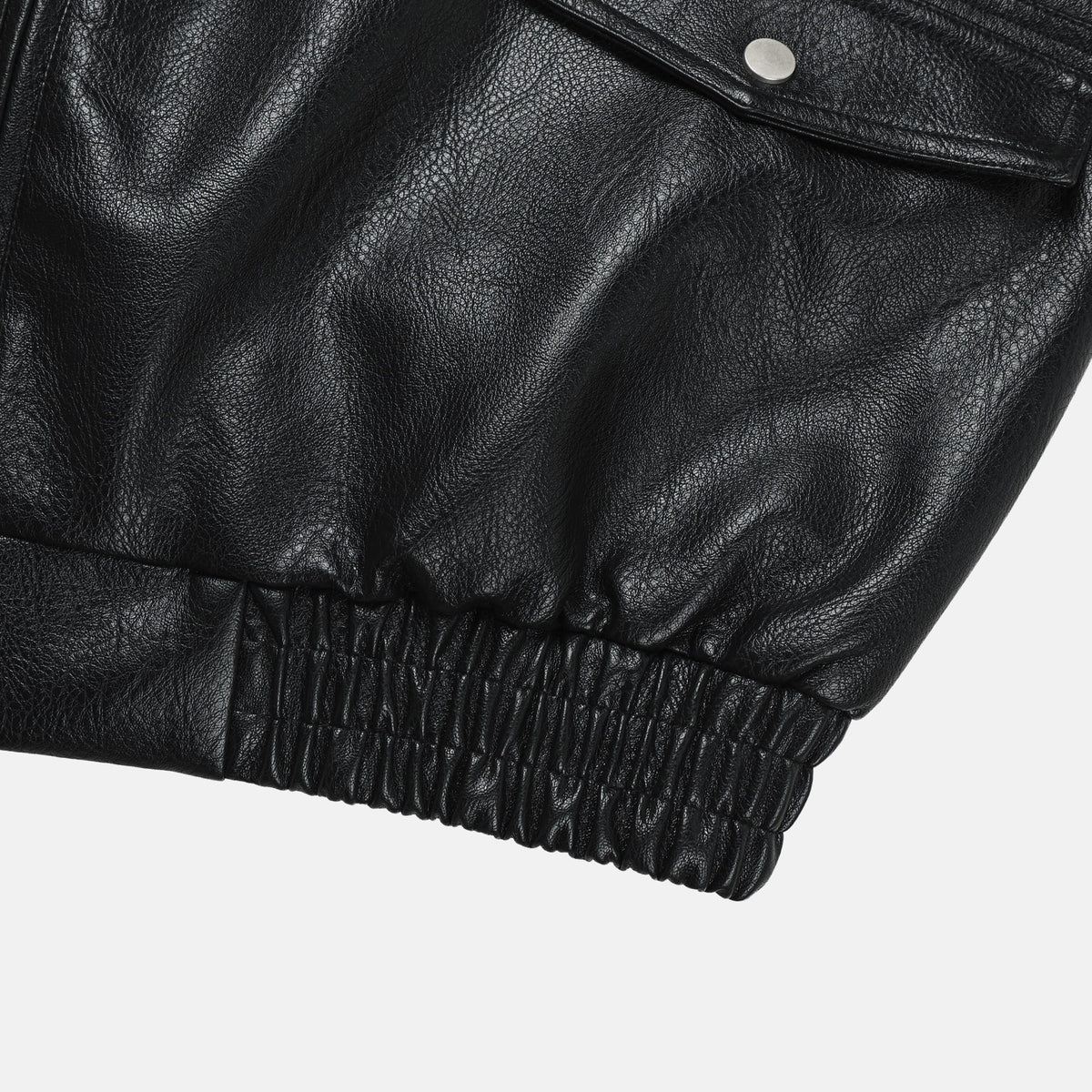 Leather-Look Zip Blouson