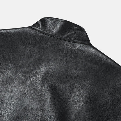 Leather-Look Zip Blouson