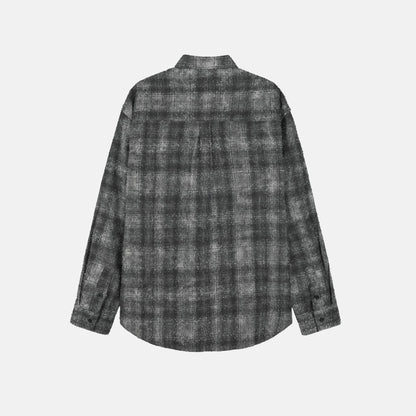 Distressed Plaid Shirt