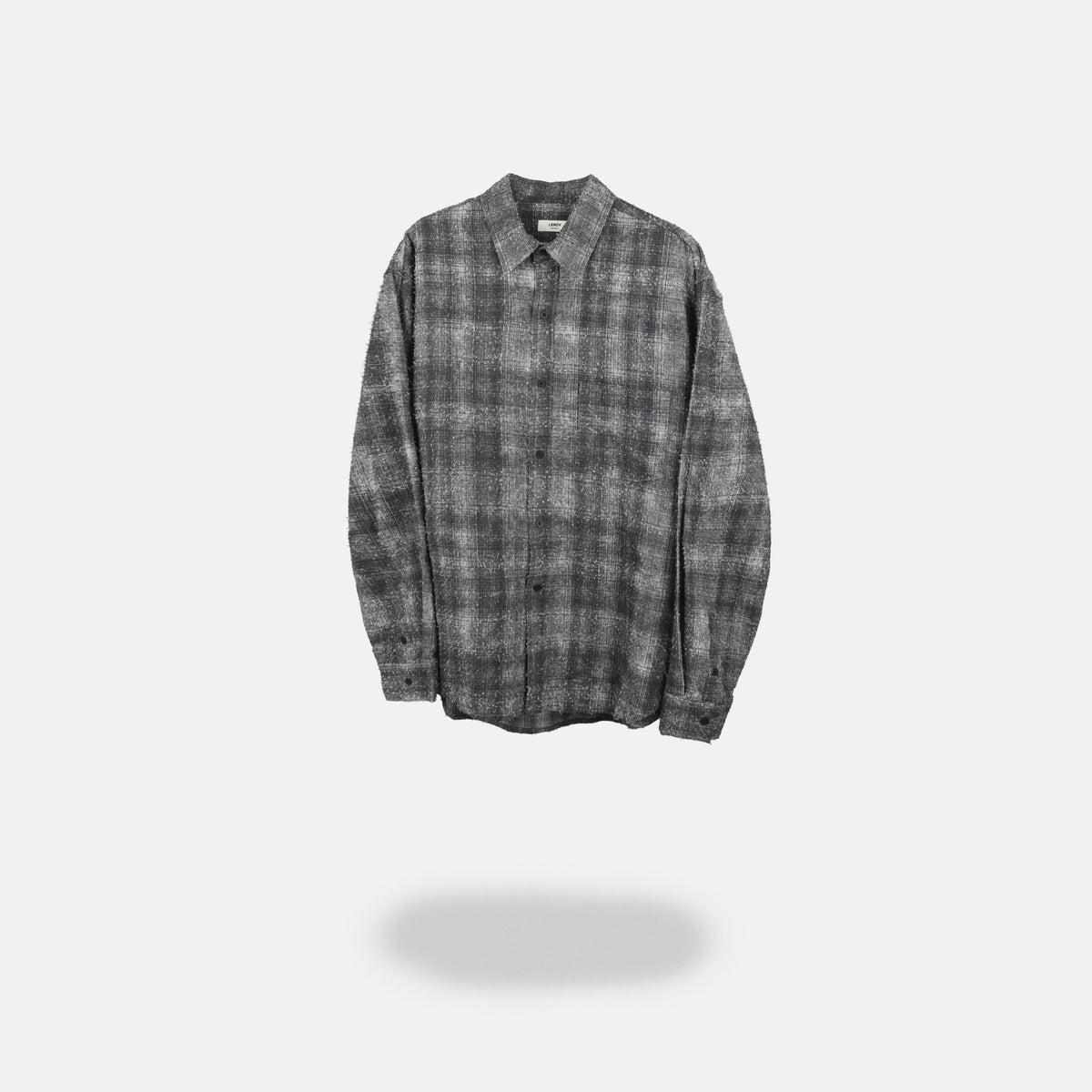Distressed Plaid Shirt
