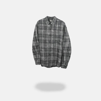 Distressed Plaid Shirt