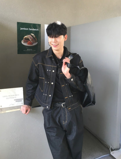 Non-Fade Denim Pants