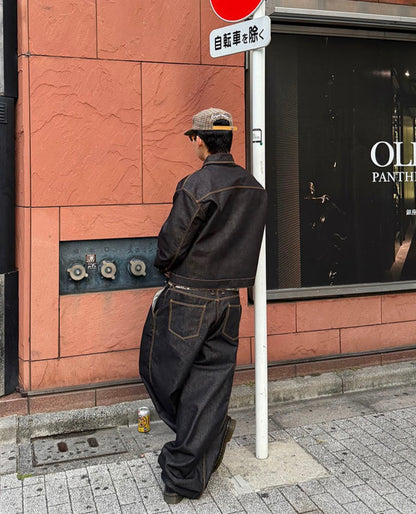 Non-Fade Denim Pants