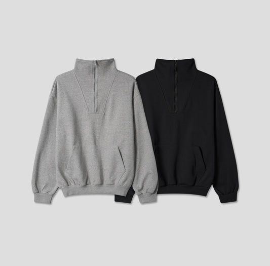 Half Zip Sweatshirt