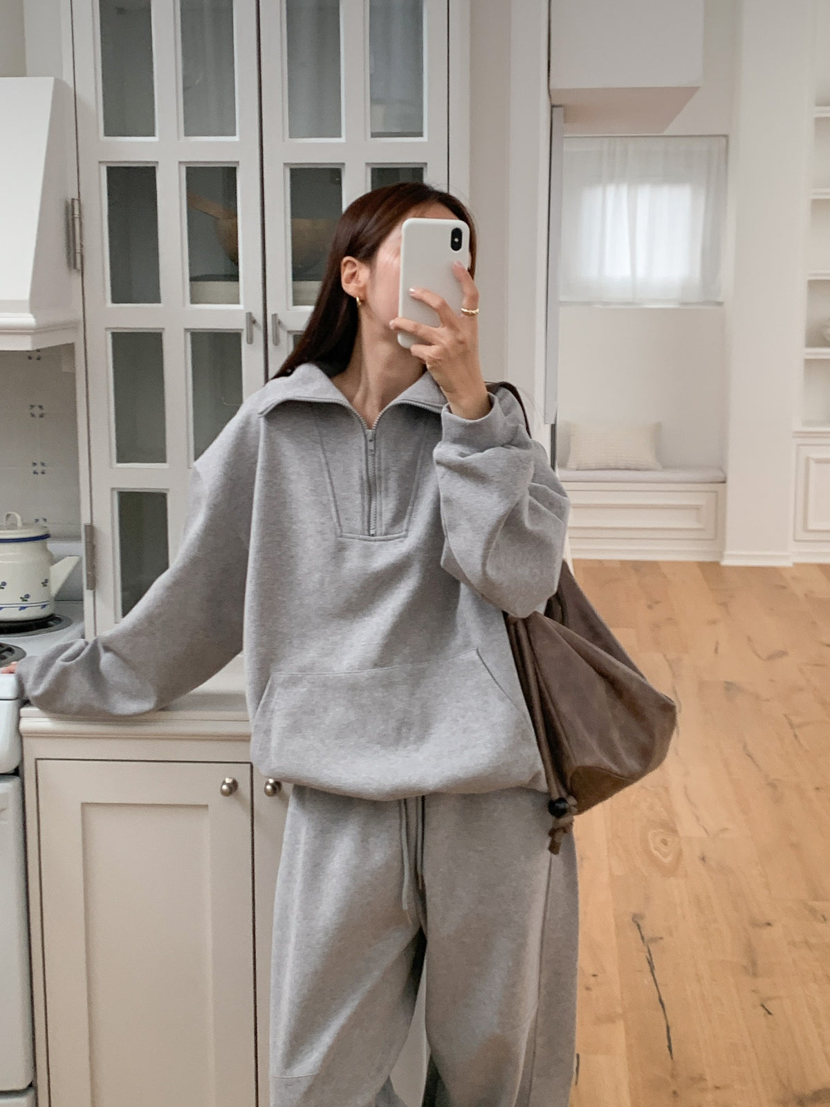 Half Zip Sweatshirt