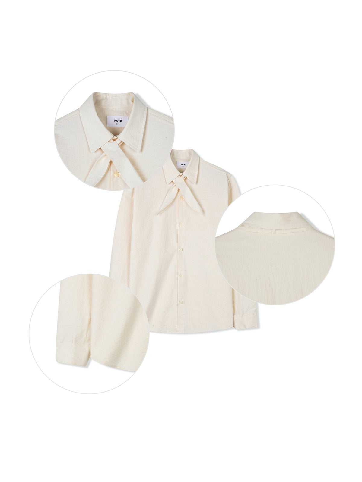 Ribbon Tie Shirt