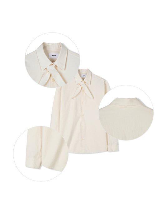 Ribbon Tie Shirt
