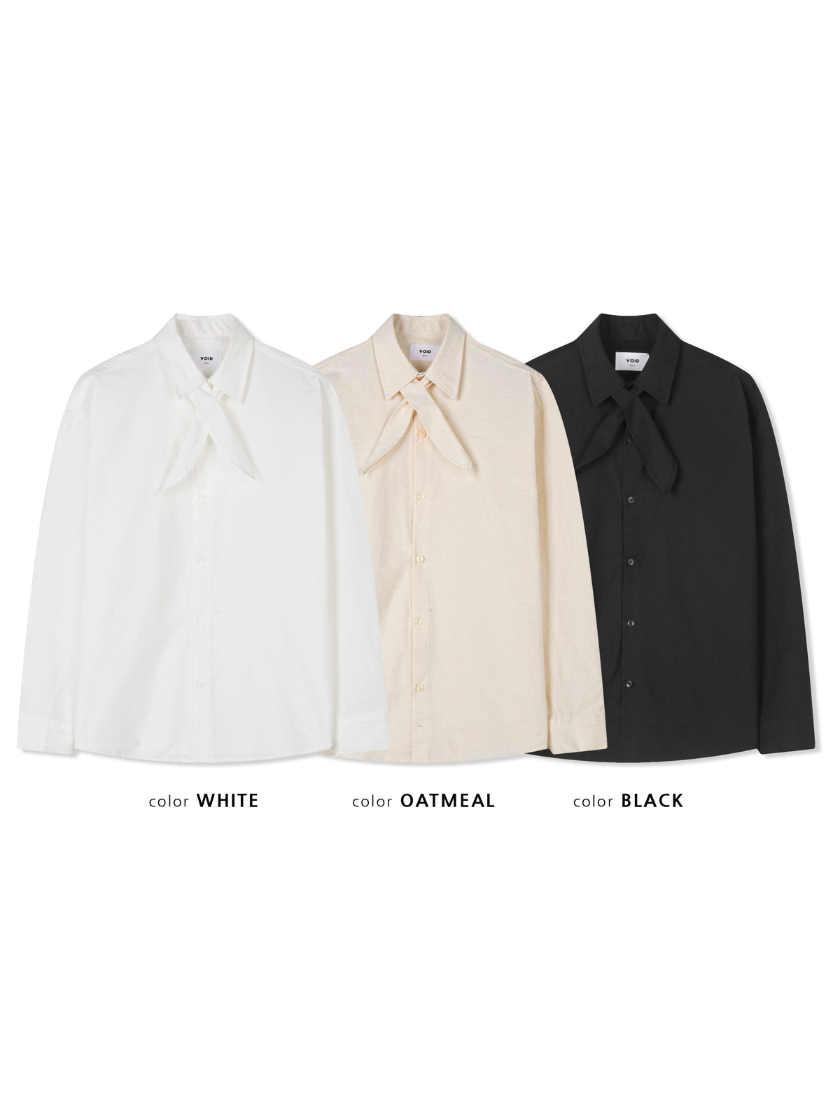 Ribbon Tie Shirt