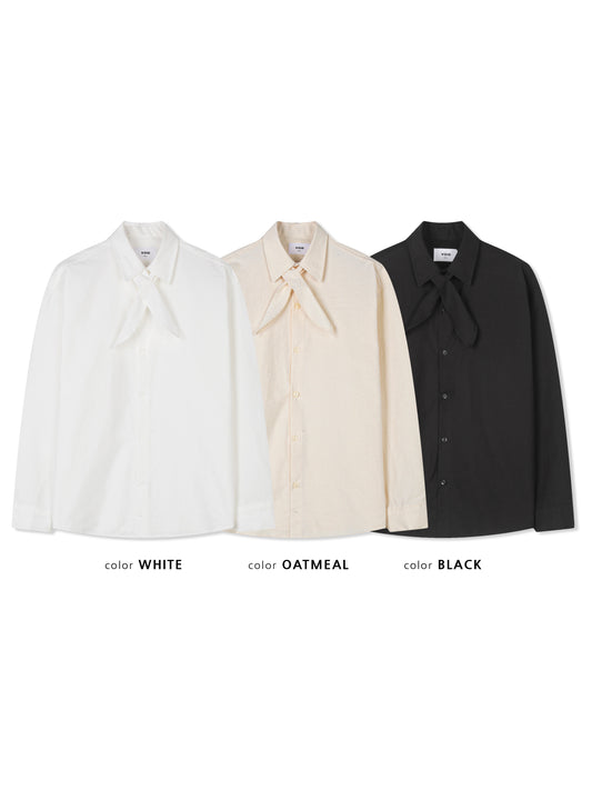 Ribbon Tie Shirt