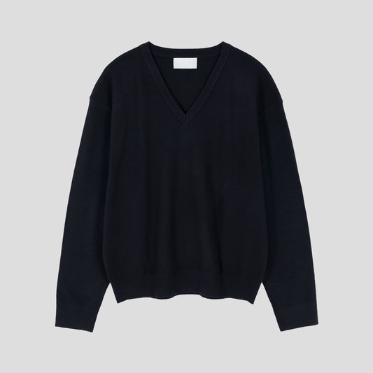 Trout Sewing V-Neck Knit