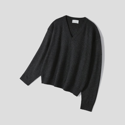 Trout Sewing V-Neck Knit