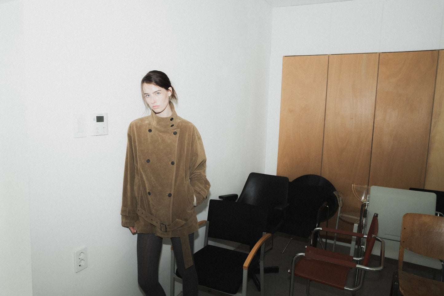 Washed Trench Jacket