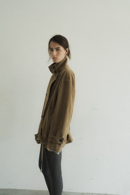 Washed Trench Jacket