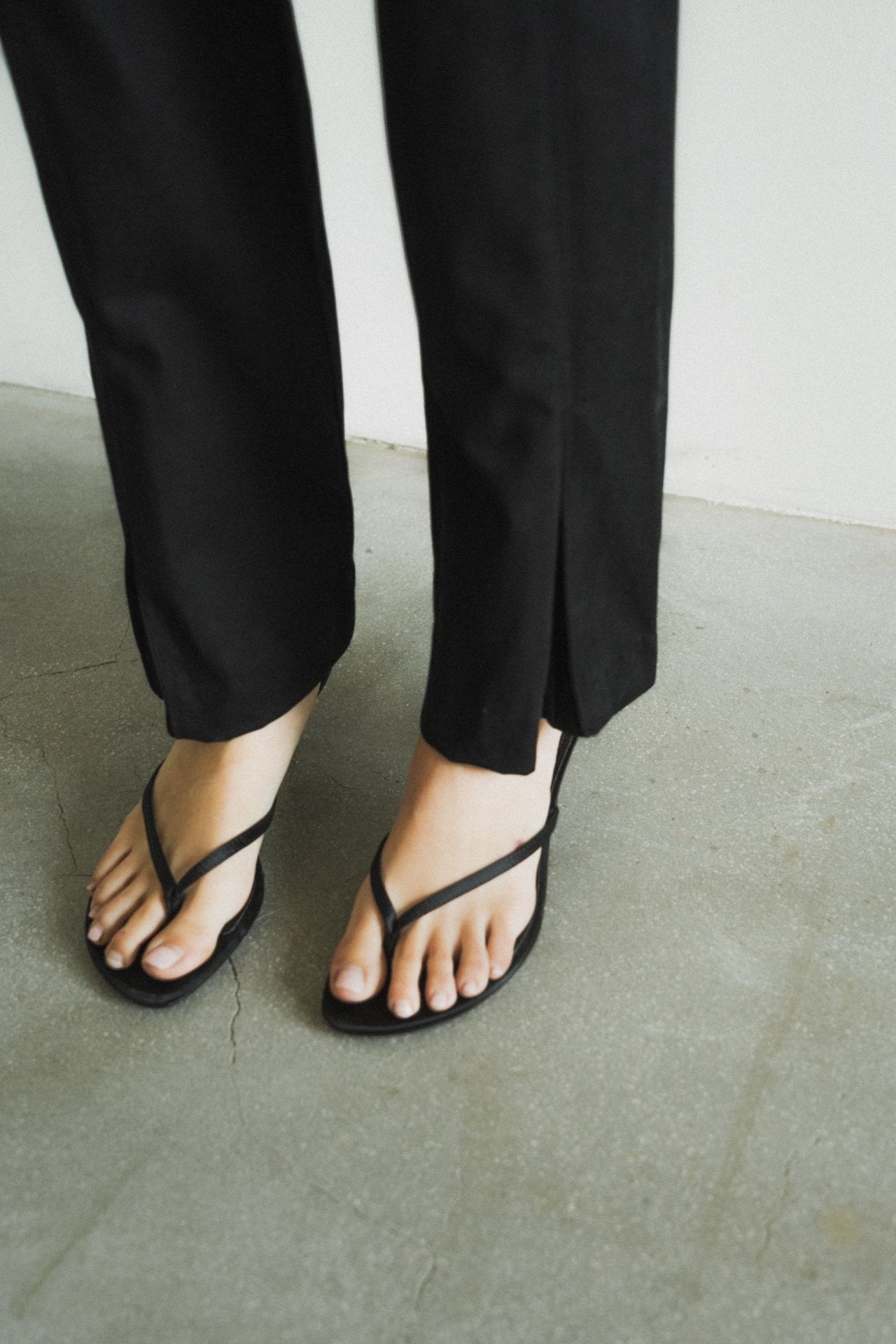Line Cutout Pants