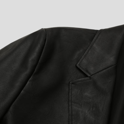 Sierra Leather Blazer