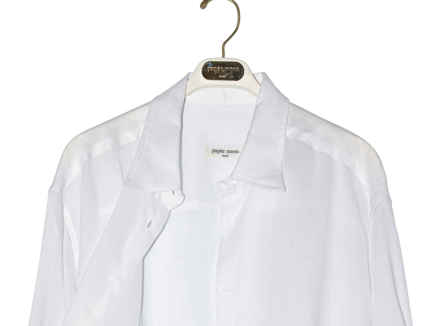 【PAPERMOON 페이퍼 문】SS / Vivid Oversized Linen Button Down Shirt