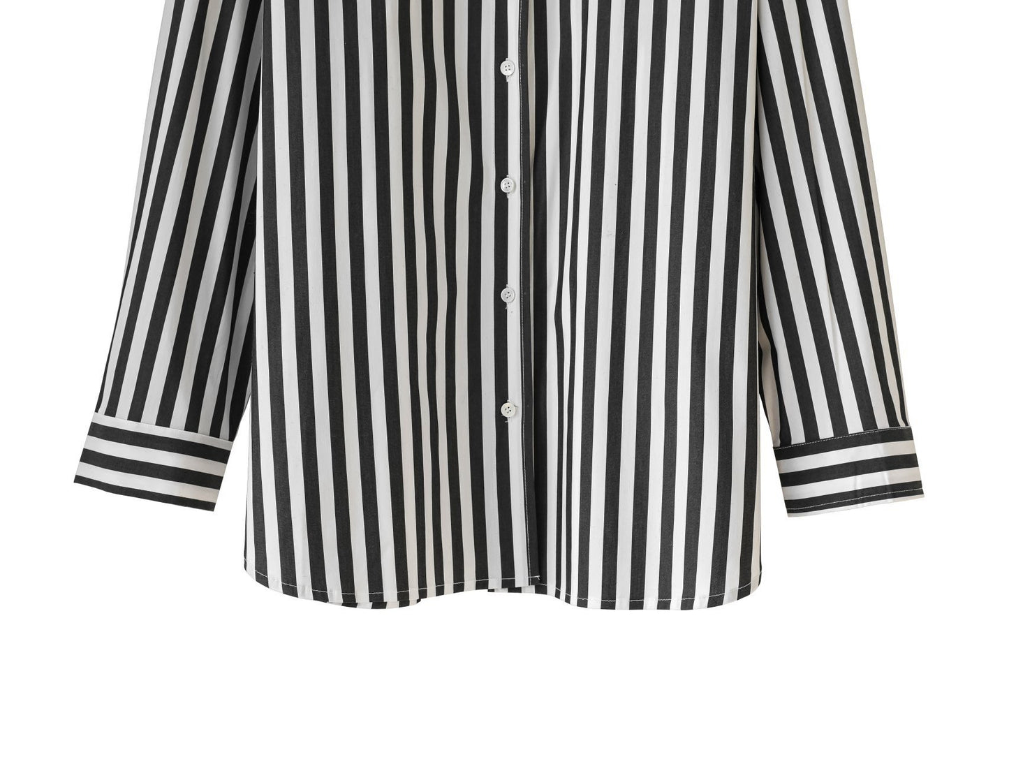 【PAPERMOON ペーパームーン】SS / Striped Pattern Oversized Button Down Shirt