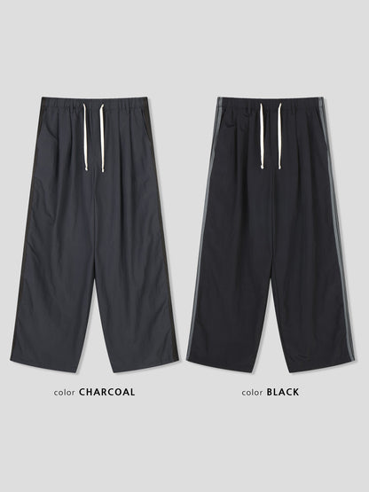 Wind Track Setup Pants CHARCOAL BLACK