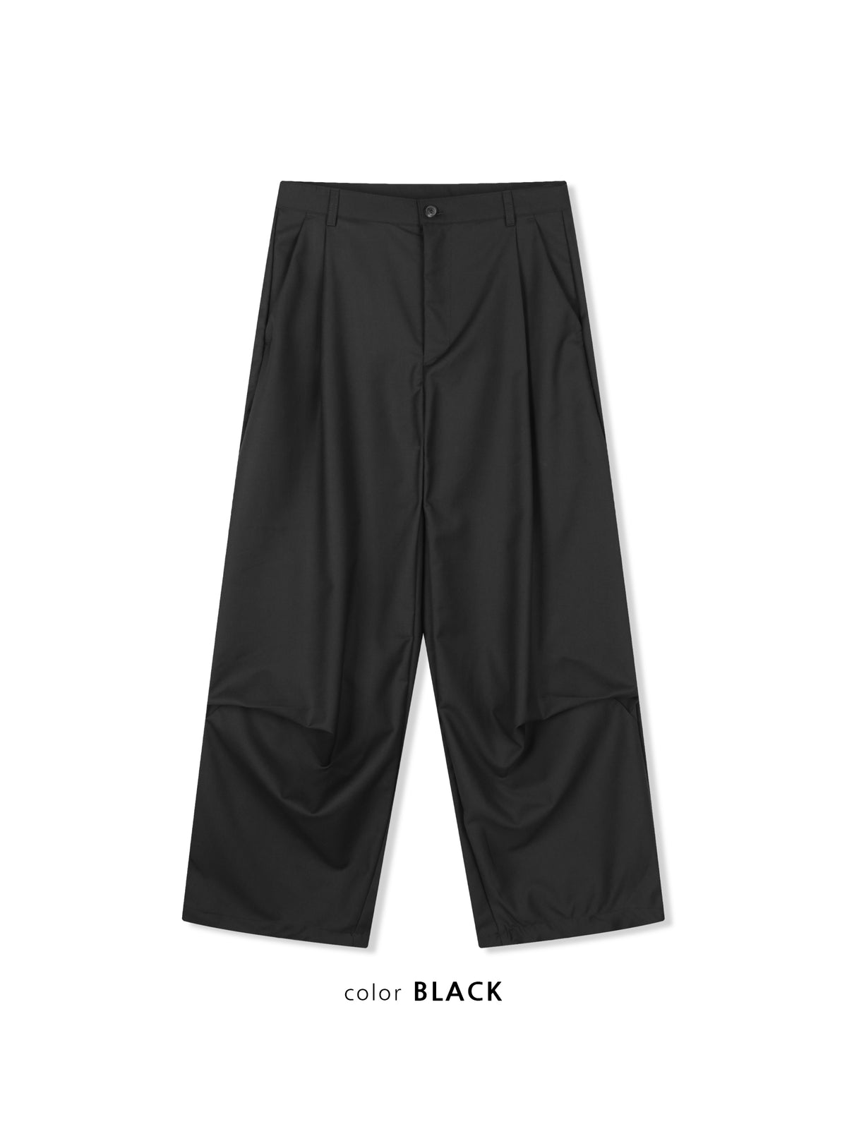 ニスダートワイドスラックス ウエストディテール