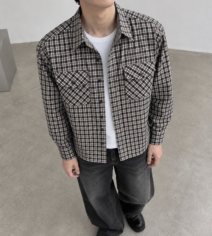 Pulse Check Two-Pocket Shirt Black 1