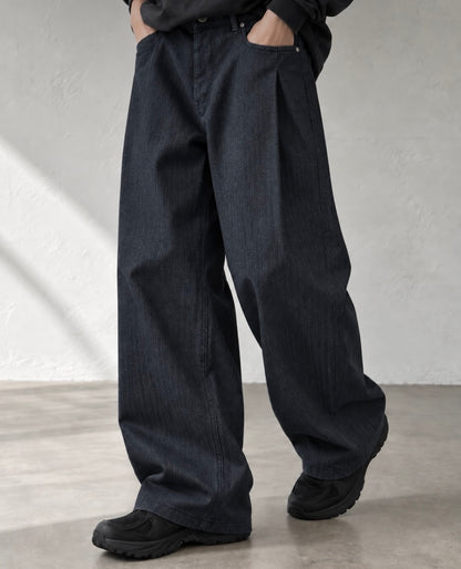 MH Curved Pants Black Denim 2