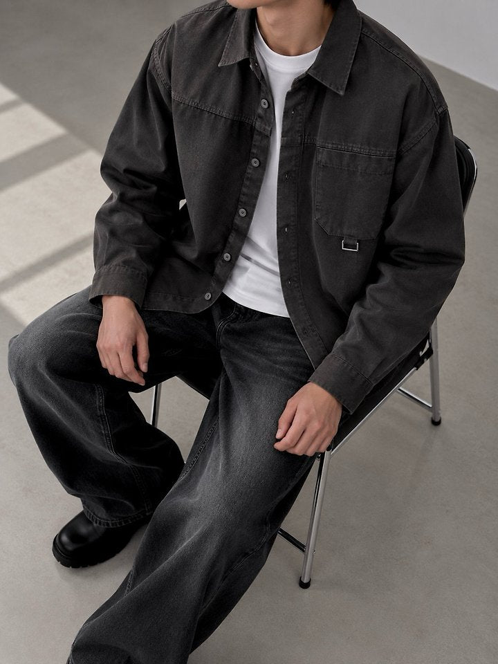 Cation D-Ring Shirt Jacket Charcoal
