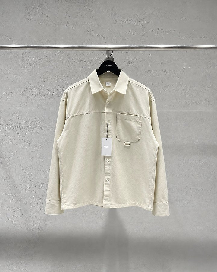 Cation D-Ring Shirt Jacket Ivory