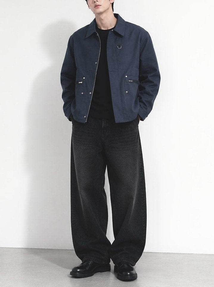 D-Ring Zip-Up Jacket