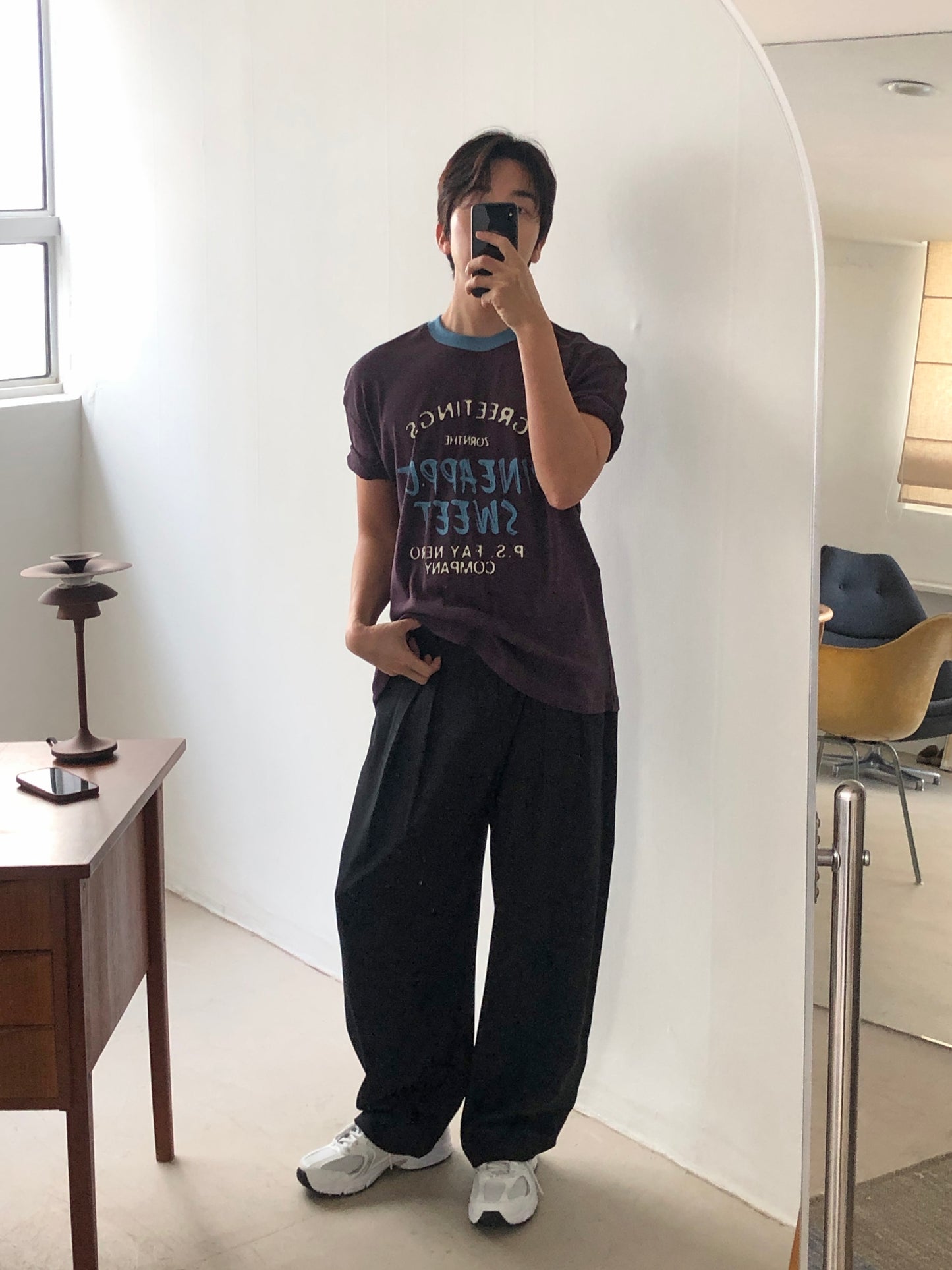 Rene Two-Tuck Slacks