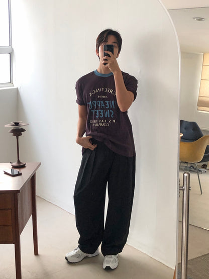 Rene Two-Tuck Slacks