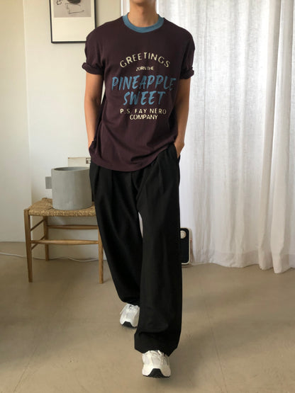 Rene Two-Tuck Slacks