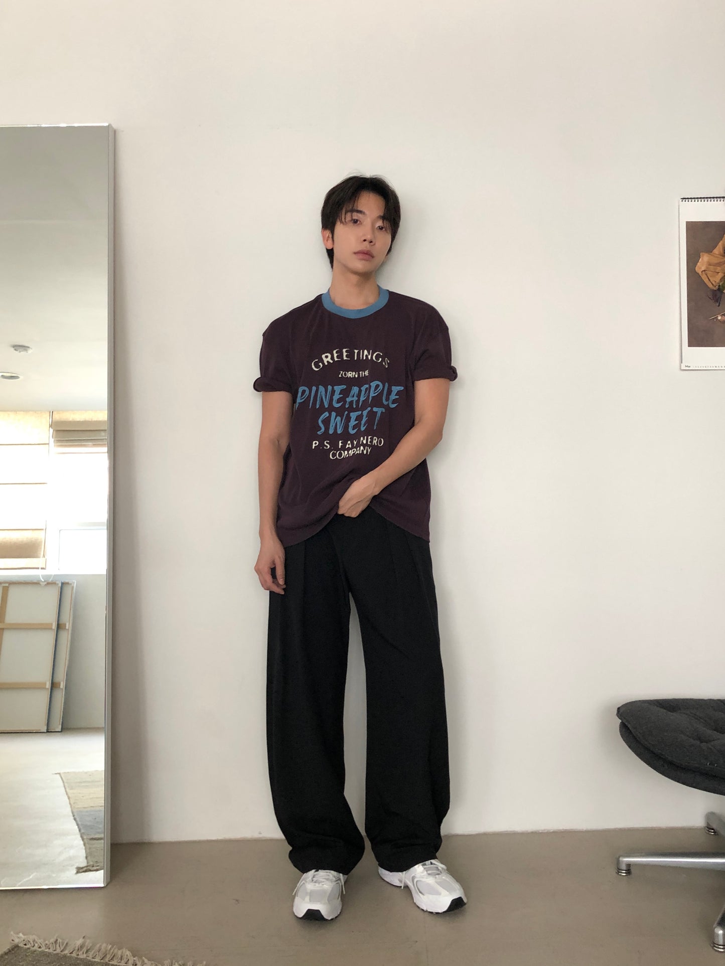 Rene Two-Tuck Slacks