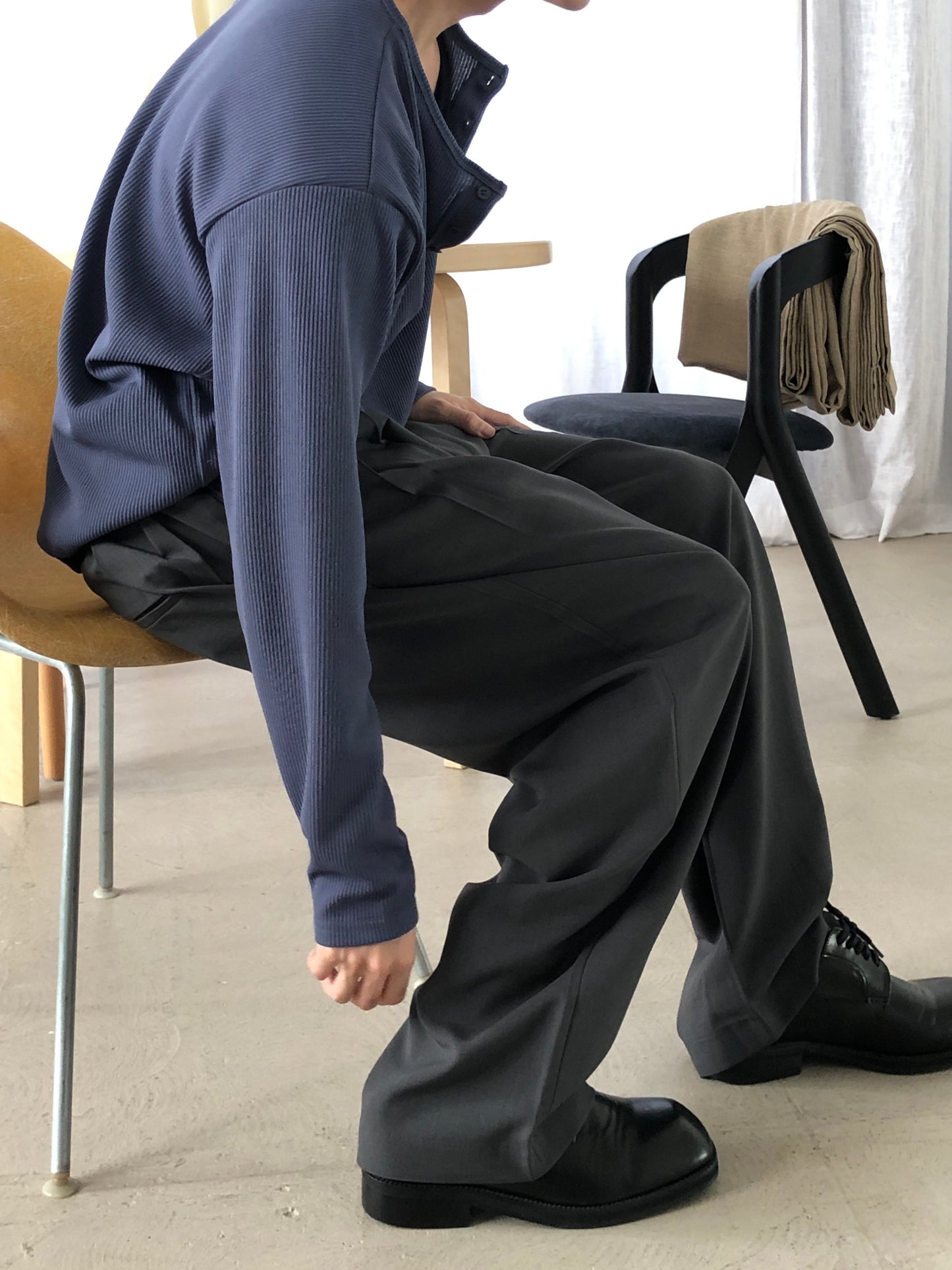 Rene Two-Tuck Slacks