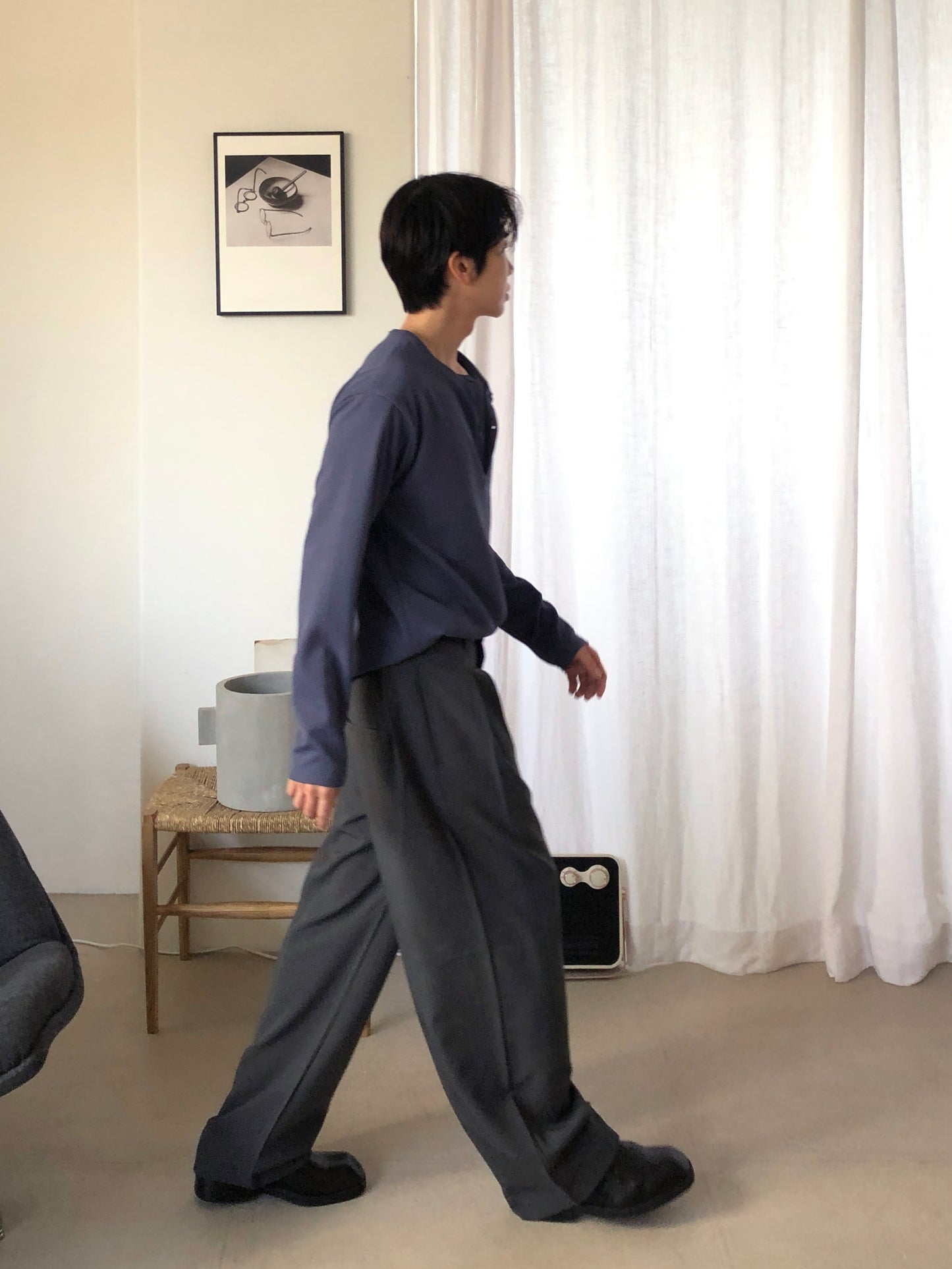 Rene Two-Tuck Slacks