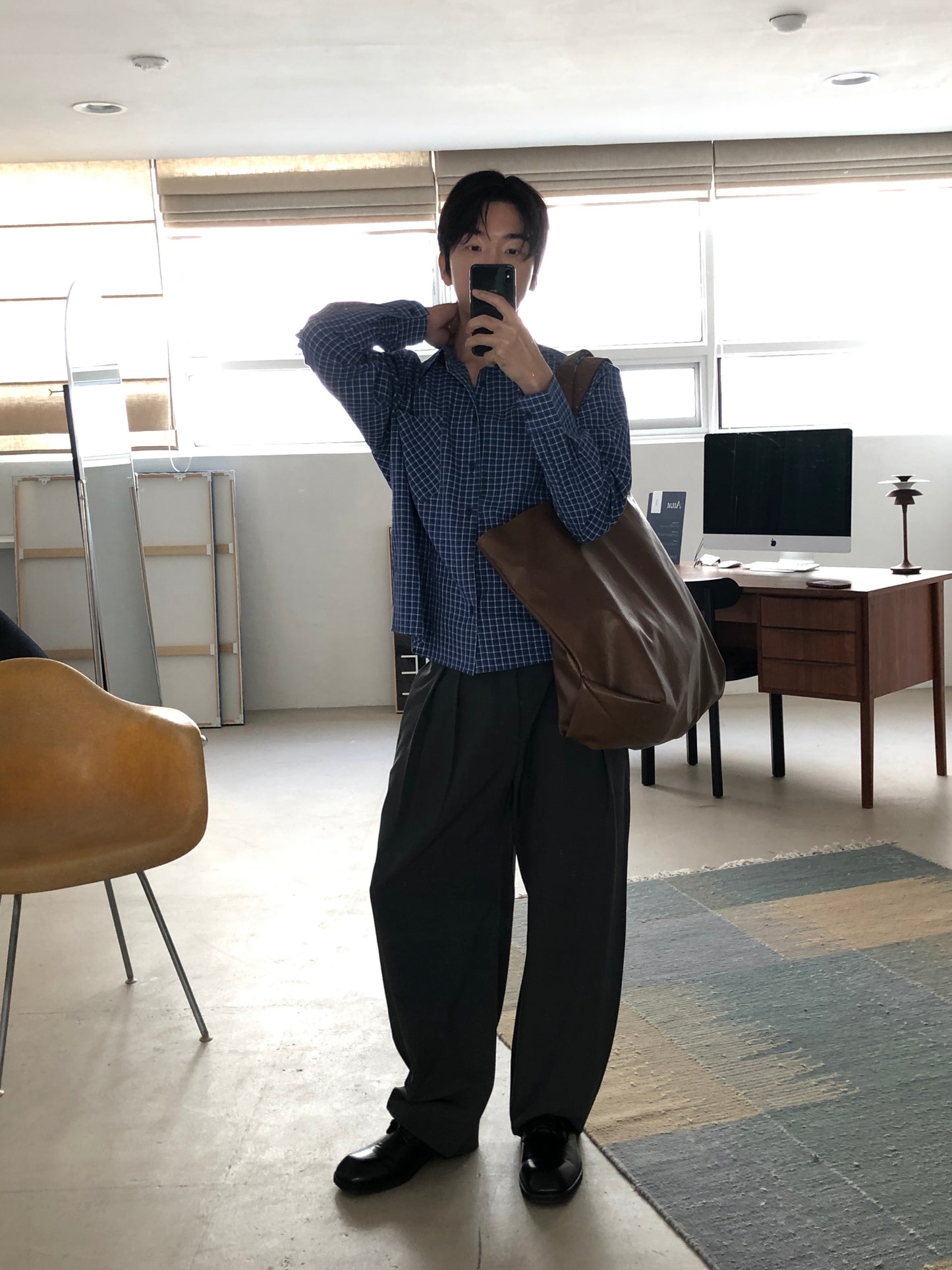 Rene Two-Tuck Slacks