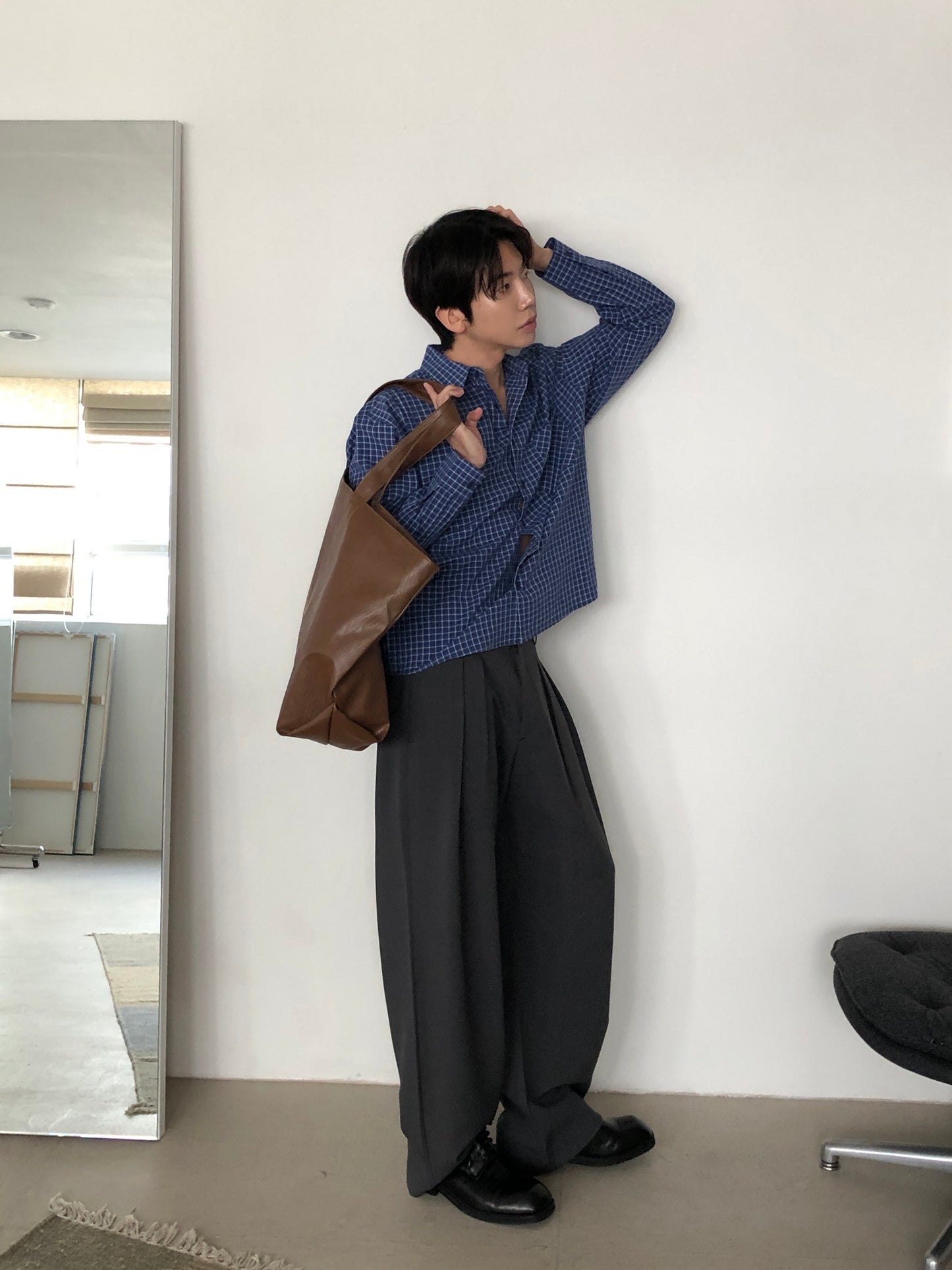 Rene Two-Tuck Slacks