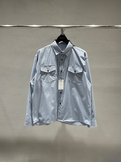 Mood ST Two-Pocket Shirt Sky Blue
