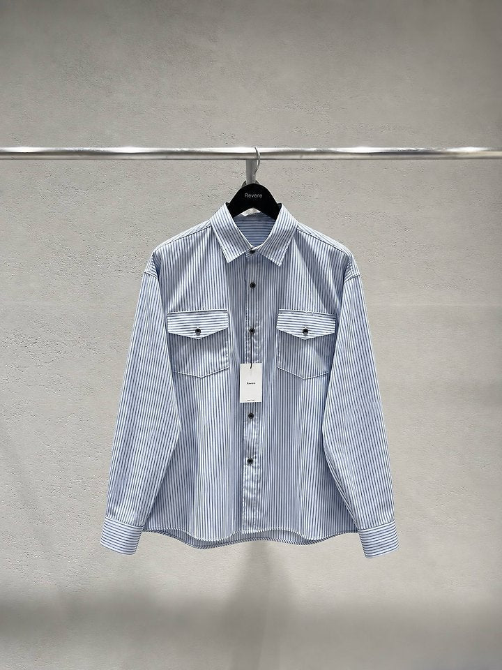 Mood ST Two-Pocket Shirt Sky Blue 6