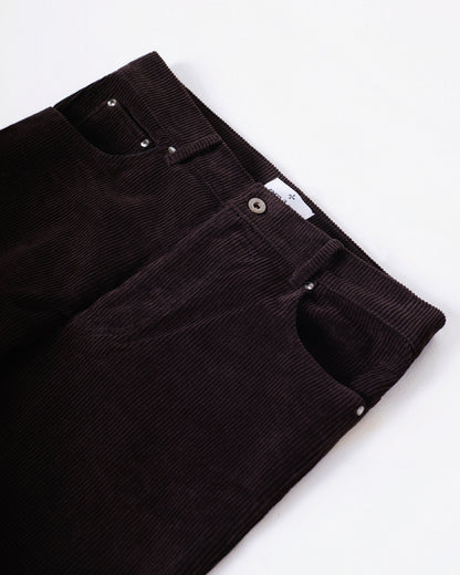 【REVURA レビュ―ラ】RIVETTE CORDUROY CINCHBACK BOOTCUT TROUSERS