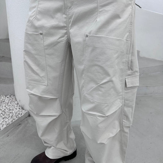 Rivet Pocket Pants IVORY 3