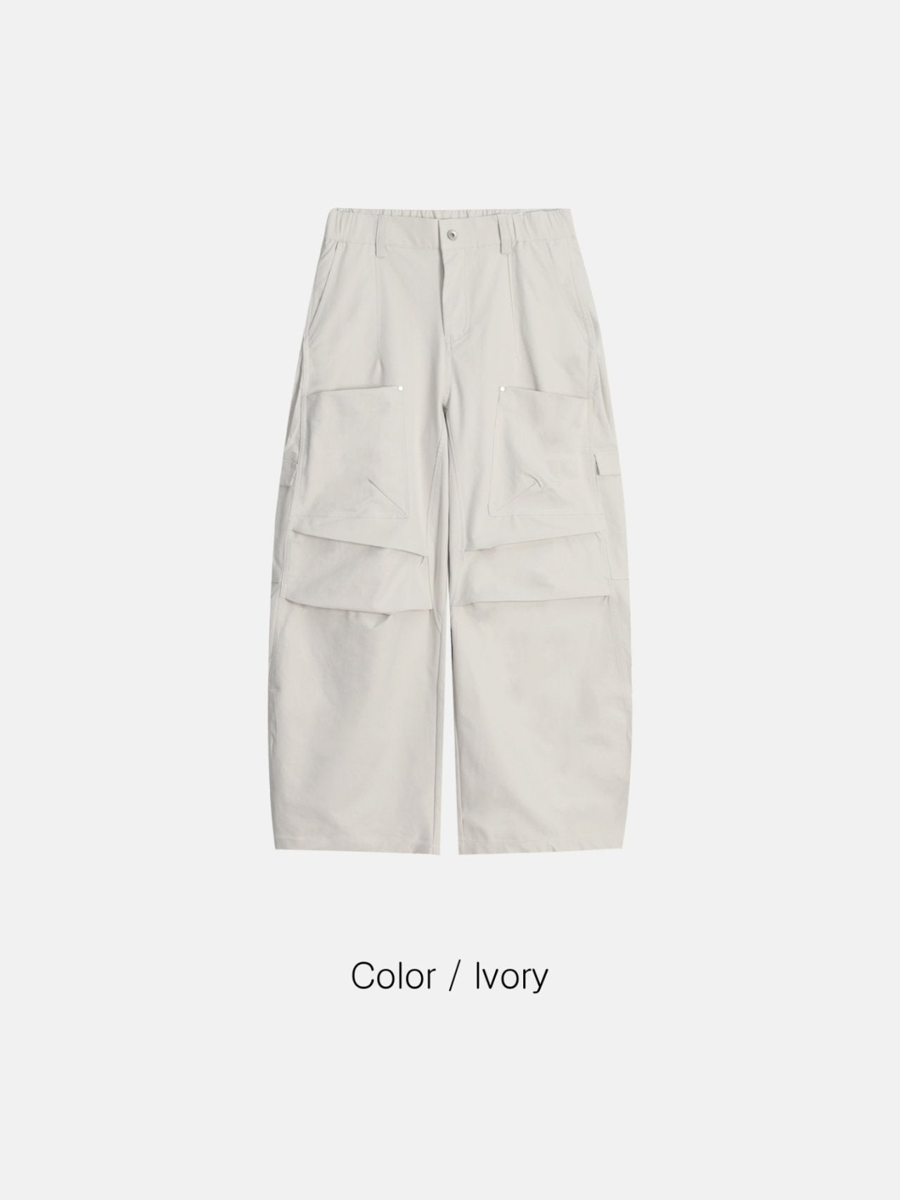 Rivet Pocket Pants IVORY 6