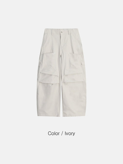 Rivet Pocket Pants IVORY 6
