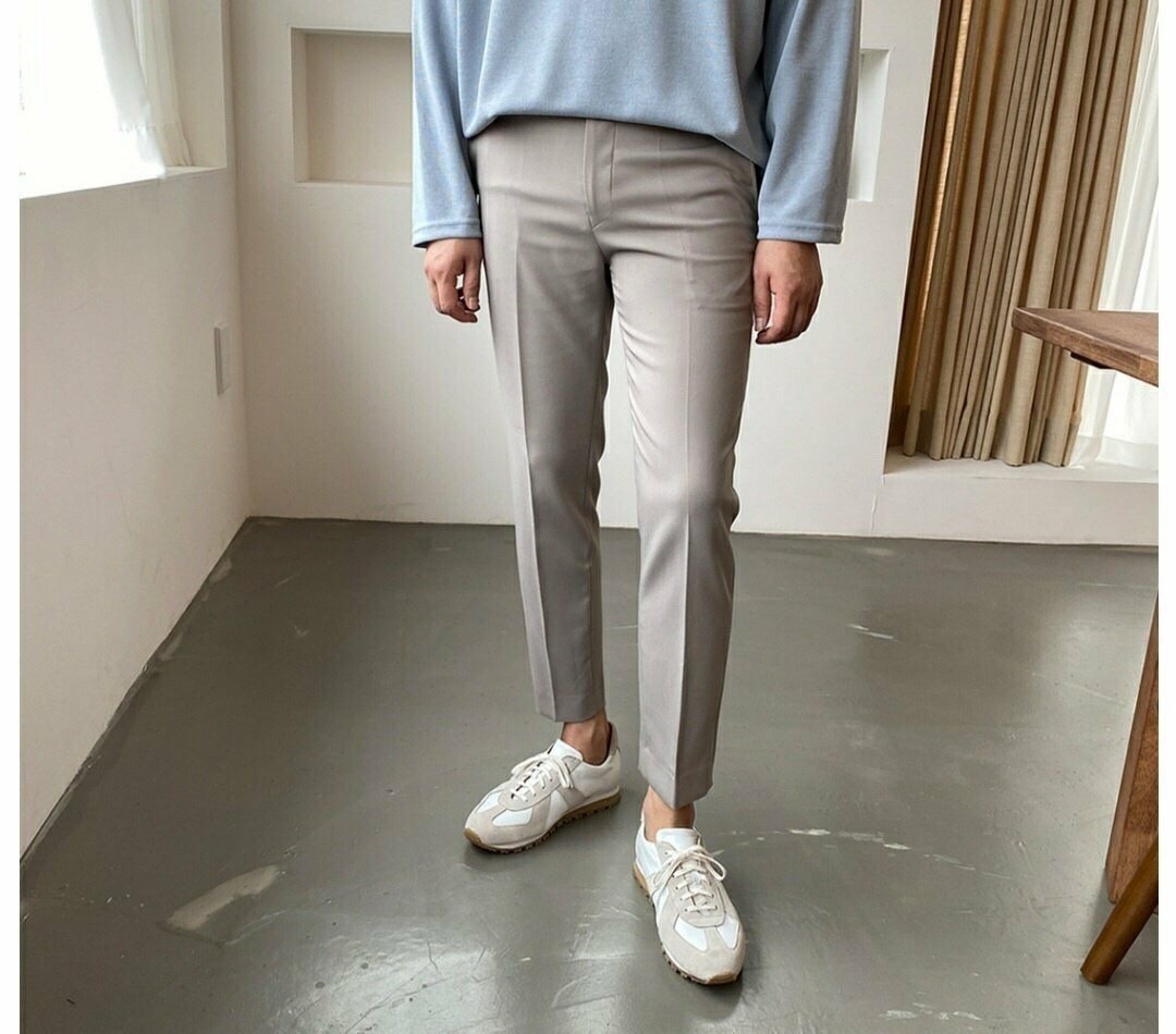 Robin Banding Slacks BEIGE