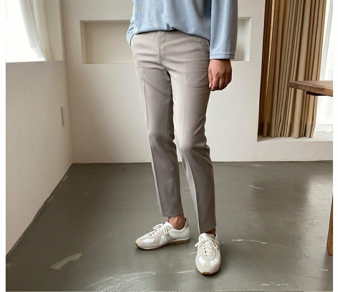 Robin Banding Slacks BEIGE