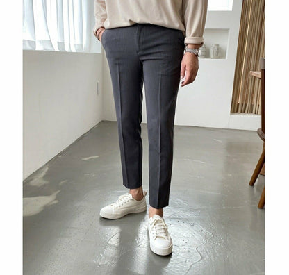 Robin Banding Slacks CHARCOAL