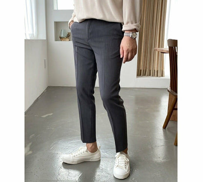 Robin Banding Slacks CHARCOAL