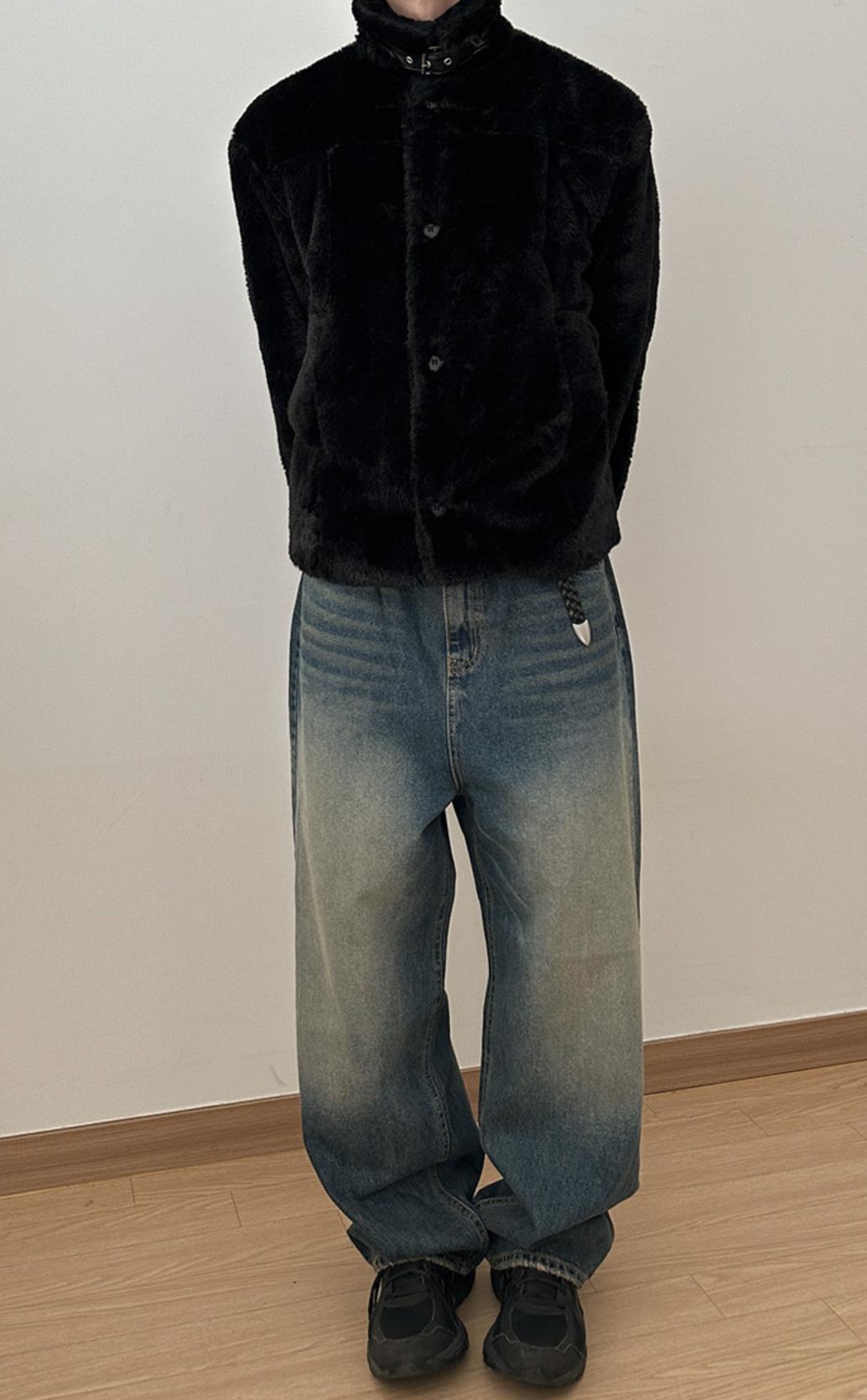 Tin Curved Denim Pants