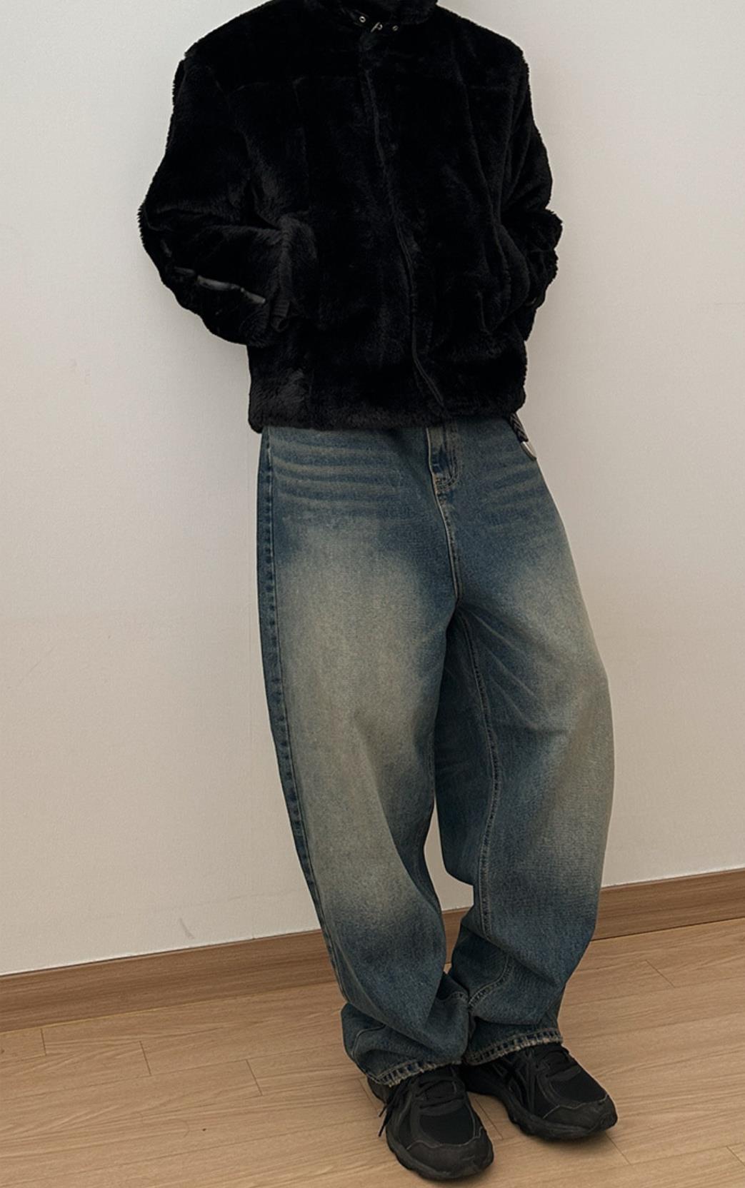 Tin Curved Denim Pants
